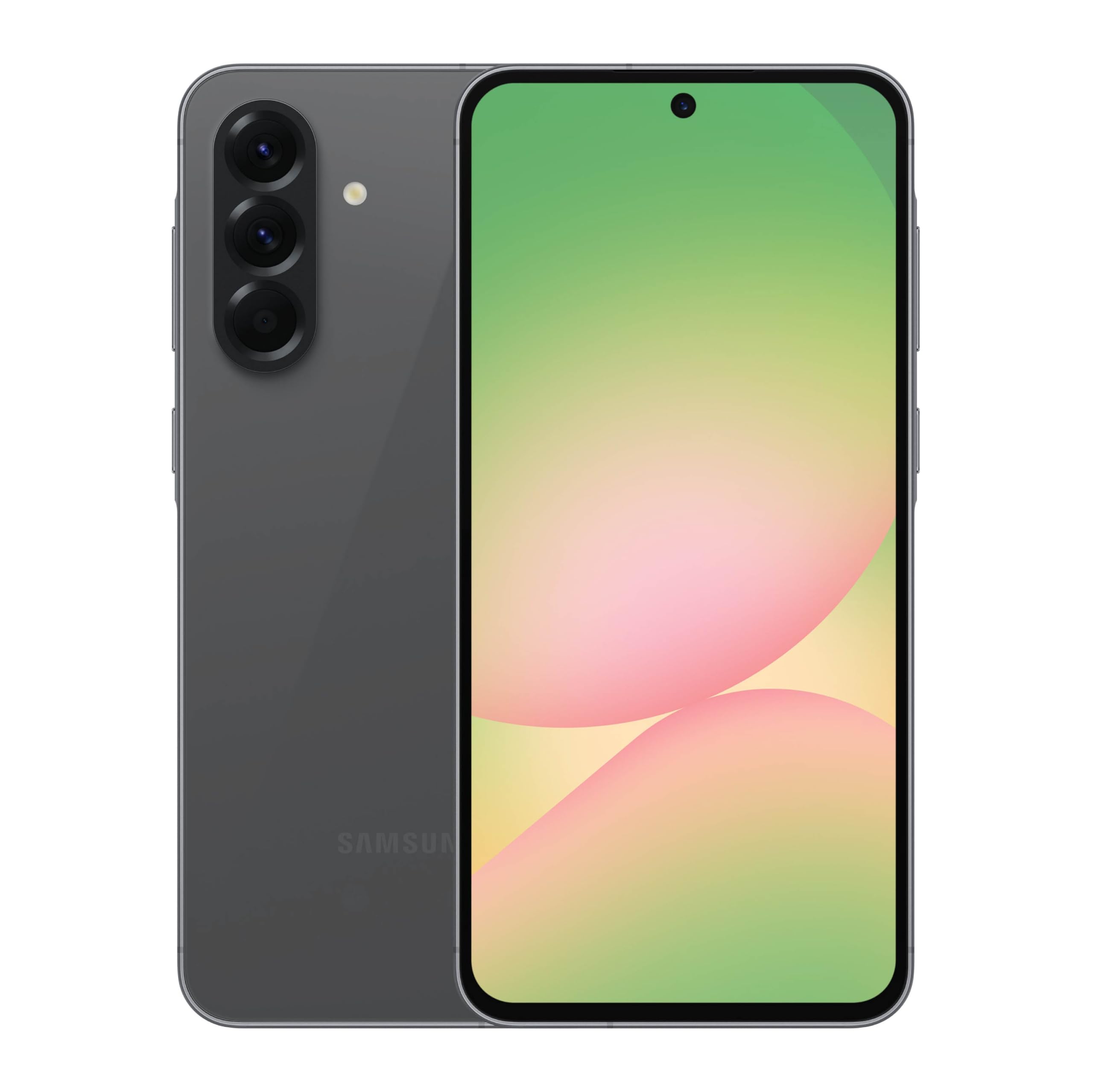 Version 1.0.0 Smartphone Samsung Galaxy A56 5G SM-A566UZKCXAA 256GB Android pantalla gran formato batería larga duración 2025