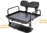 Kit de asiento trasero para carrito de golf HECASA Compatible con carrito de golf Yamaha G14 G16 G19 G22 Asiento trasero