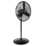Ventilador de Pedestal Oscilante Tornado HI-FAN-24POF-WR 24" 7600 CFM 1/4 HP IPX4 2 Velocidades Exterior