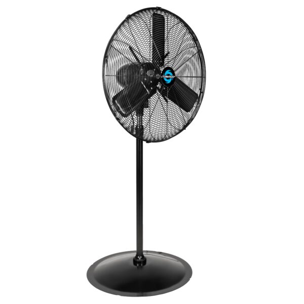 Ventilador de Pedestal Oscilante Tornado HI-FAN-24POF-WR 24" 7600 CFM 1/4 HP IPX4 2 Velocidades Exterior