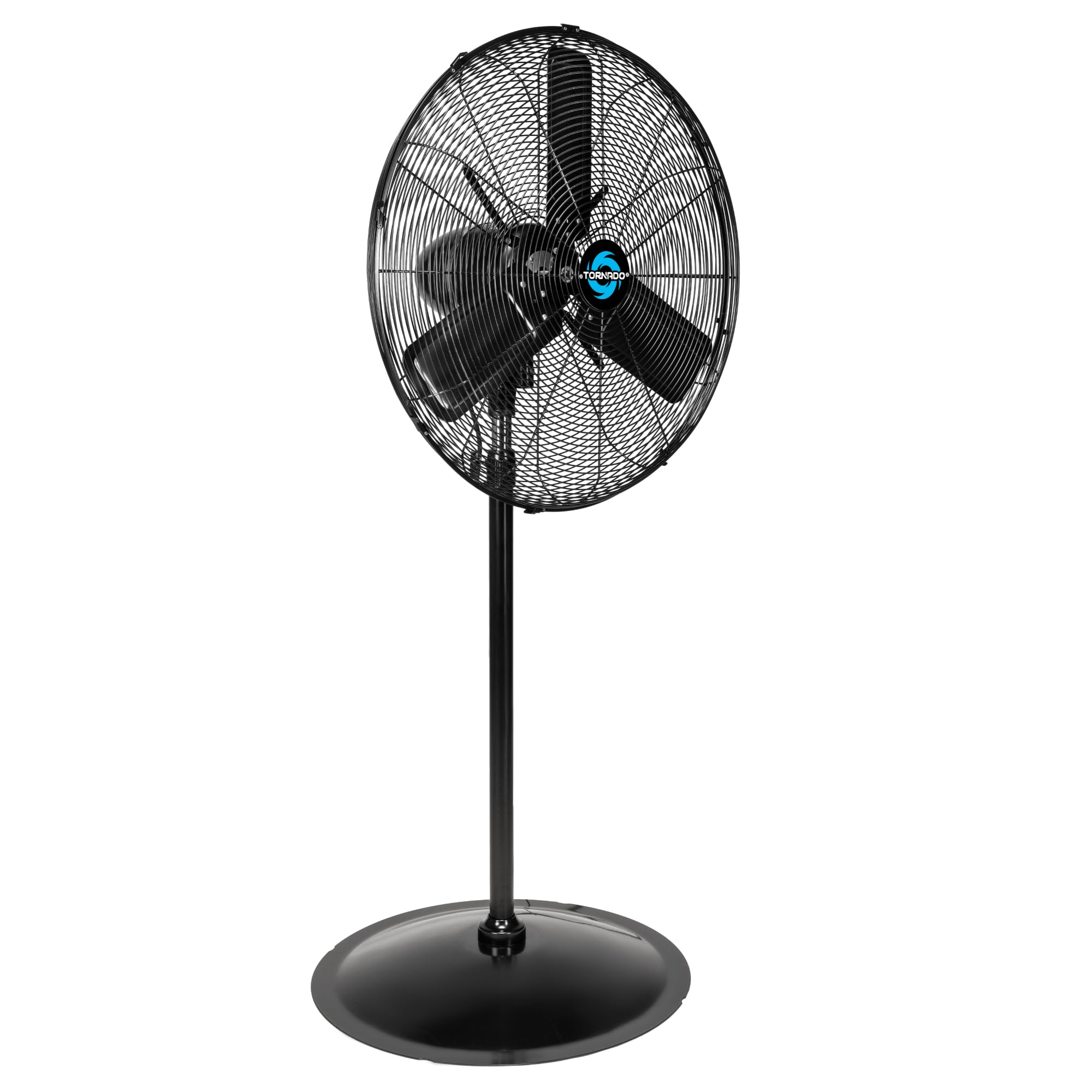 Version 1.0.0 Ventilador de Pedestal Oscilante Tornado HI-FAN-24POF-WR 24" 7600 CFM 1/4 HP IPX4 2 Velocidades Exterior