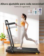 Caminadora 3 en 1 Acezoe Escritorio Extraíble Inclinación 10% 2.5 HP 300 lbs