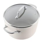 Batería de cocina ollas y sartenes KitchenAid 84789 antiadherente de cerámica anodizado duro inducción 9 piezas