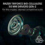 Auricular Gamer Inalámbrico Razer BlackShark V3 Pro RZ04-05400500-R3UA ANC 50mm 2.4 GHz Bluetooth 3.5mm PS5 PC Mac Switc