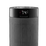 Calentador Cerámico de Mesa Lasko CD12950 Ellipse | 1,500 W, Termostato, Oscilación Amplia y Control Remoto