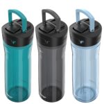 Botella de agua Contigo Autospout 2199317 antiderrame 24 oz 709 ml paquete de 12 piezas