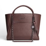 Itzy Ritzy Boss Tote Diaper Bag – Vegan Leather Tote with Stroller Straps, Changing Pad, Shoulder Straps & Tassel