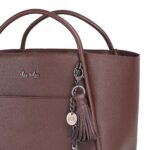 Itzy Ritzy Boss Tote Diaper Bag – Vegan Leather Tote with Stroller Straps, Changing Pad, Shoulder Straps & Tassel