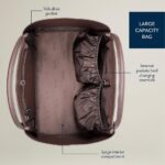 Itzy Ritzy Boss Tote Diaper Bag – Vegan Leather Tote with Stroller Straps, Changing Pad, Shoulder Straps & Tassel