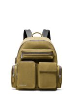 Michael Kors Hudson Cargo Mochila, herrajes en tono níquel/pistacho