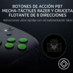Control Inalámbrico Gaming Razer Wolverine V3 Pro 8K PC 8000Hz Palancas TMR 36h 6 Botones Reasignables