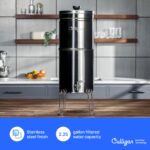 Filtro de agua por gravedad Culligan MaxClear MCS701B 2.25 galones acero inoxidable cepillado para encimera con filtro d