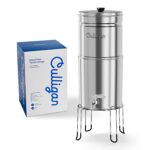 Filtro de agua por gravedad Culligan MaxClear MCS701B 2.25 galones acero inoxidable cepillado para encimera con filtro d
