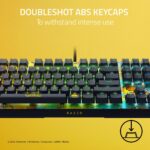 Teclado Mecánico Gaming Razer BlackWidow V4 X RZ03-04704200-R3M1 Interruptores Verdes 6 Macros RGB Chroma Edición Pokémo