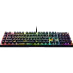 Teclado Mecánico Gaming Razer BlackWidow V4 X RZ03-04704200-R3M1 Interruptores Verdes 6 Macros RGB Chroma Edición Pokémo