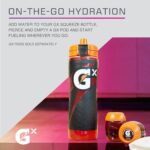 Botella Deportiva Gatorade Gx PepsiCo 52000045823 Faded Flag Plástico 30 Onzas Paquete de 6 Piezas