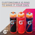 Botella Deportiva Gatorade Gx PepsiCo 52000045823 Faded Flag Plástico 30 Onzas Paquete de 6 Piezas