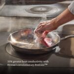 Batería de cocina Hestan Culinary ProBond Luxe 31768 juego de ollas y sartenes 10 piezas acero inoxidable triple capa ap