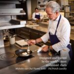 Juego de sartenes antiadherentes Hestan Culinary 31784 ProBond Luxe TITUM acero inoxidable triple capa 8.5 y 11 pulgadas