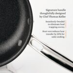 Juego de sartenes antiadherentes Hestan Culinary 31784 ProBond Luxe TITUM acero inoxidable triple capa 8.5 y 11 pulgadas