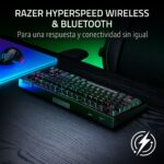 Teclado Mecánico Razer BlackWidow V4 TKL HyperSpeed RZ03-05480200-R3U1 Inalámbrico Intercambiable en Caliente Interrupto