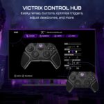 Turtle Beach Victrix Pro BFG Reloaded Wireless Gaming Controller Licensed for Xbox Series X|S, Xbox One, PC Gamepad, Blu