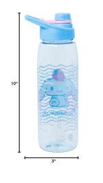 Silver Buffalo Sanrio Hello Kitty and Friends Cinnamoroll con Fresa Botella de Agua con Tapa de Rosca, 28 Onzas (Paquete