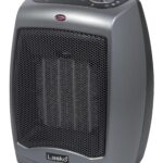 Calentador de Cerámica Portátil Lasko 754201 con Termostato, 1500 W, 2 Velocidades, 9.2 Pulg