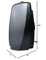 Calentador de Cerámica Portátil Lasko 754201 con Termostato, 1500 W, 2 Velocidades, 9.2 Pulg