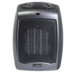 Calentador de Cerámica Portátil Lasko 754201 con Termostato, 1500 W, 2 Velocidades, 9.2 Pulg