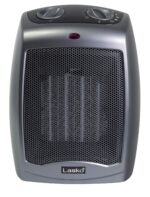 Calentador de Cerámica Portátil Lasko 754201 con Termostato, 1500 W, 2 Velocidades, 9.2 Pulg