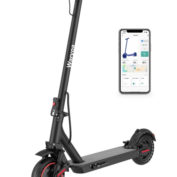 Waryoa Electric Scooter, 350W/500W Powerful Motor, 15-31 Miles Range, 8.5"/10" Tires, 19/22 MPH Max Speed, Commuting Ele
