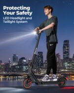 Waryoa Electric Scooter, 350W/500W Powerful Motor, 15-31 Miles Range, 8.5"/10" Tires, 19/22 MPH Max Speed, Commuting Ele