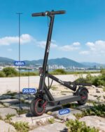 Waryoa Electric Scooter, 350W/500W Powerful Motor, 15-31 Miles Range, 8.5"/10" Tires, 19/22 MPH Max Speed, Commuting Ele