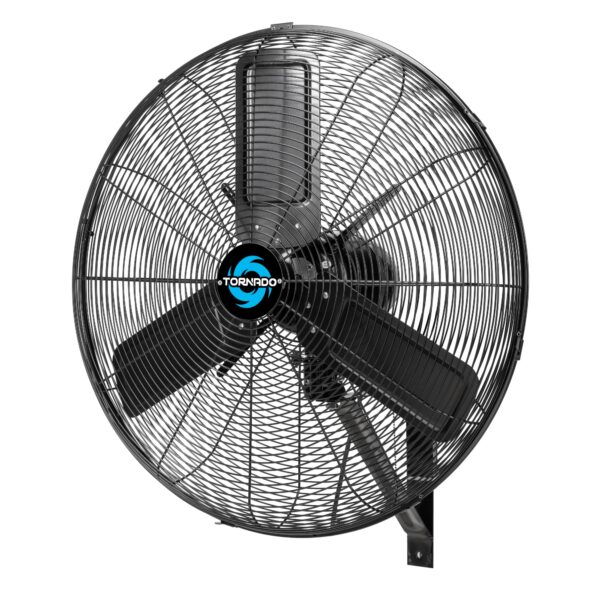 Ventilador de Pared para Exterior Tornado HI-FAN-24MOWF-WR-1P-HEX2 – 24 pulgadas, IPX4, 7350 CFM, 2 velocidades, motor T