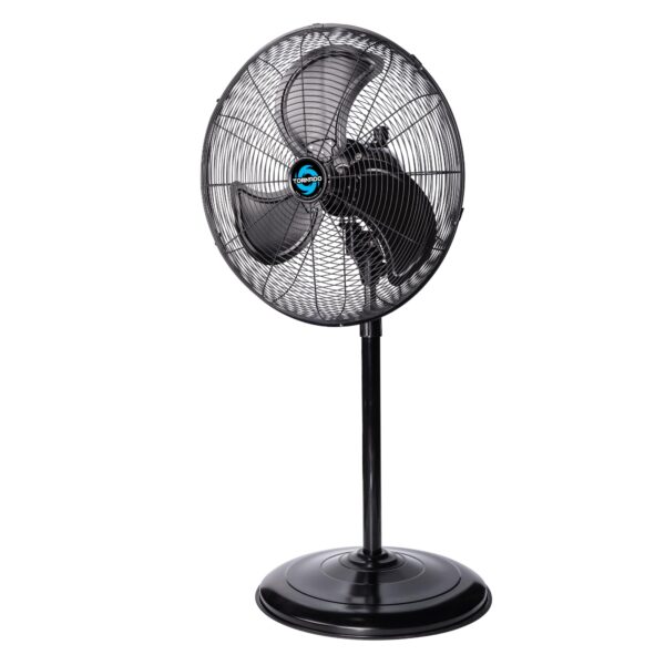 Ventilador de Pedestal Oscilante Tornado HI-FAN-20POF-WR-1P-HEX 20 Pulgadas 5250 CFM Uso Industrial