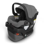 Asiento de coche infantil UPPAbaby Mesa V3 instalación SmartSecure convertible con base e inserto para bebé color gris G