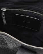 AllSaints Kei - Mochila de piel negra M116XD (talla única)