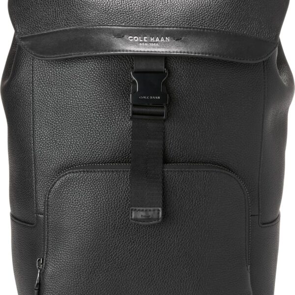 Cole Haan Men's Backpack - Damon Flap Backpack, Black