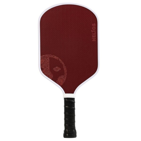 HELIOS Athos Pickleball Paddle | Power Surface and 16mm Accelerated Core | 8oz, Aerodynamic Hybrid Shape for Power & Spi