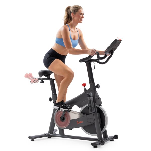 Bicicleta Estatica Magnetica Inteligente Sunny Health and Fitness SF-B124068 cardio Bluetooth SunnyFit volante 28.6 libr