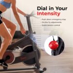Bicicleta Estatica Magnetica Inteligente Sunny Health and Fitness SF-B124068 cardio Bluetooth SunnyFit volante 28.6 libr