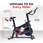 Bicicleta Estatica Magnetica Inteligente Sunny Health and Fitness SF-B124068 cardio Bluetooth SunnyFit volante 28.6 libr