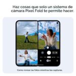 Smartphone plegable Google Pixel 10 Pro Fold GU0NP 256 GB triple cámara trasera batería 24 horas pantalla plegable color