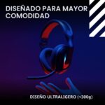 Auriculares inalámbricos para gaming Logitech G Astro A20 X Lightspeed 939-002242 PS5 Xbox Switch PC LIGHTSYNC RGB micró