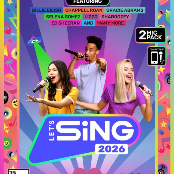 Lets Sing 2026 con 2 Micrófonos Xbox Series X Plaion PLAO92375XBX Juego Karaoke