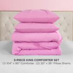Juego edredón Juicy Couture JYZ032890 corazón fruncido lila sachet tamaño King 3 piezas ropa de cama
