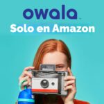 Botella de agua deportiva térmica BlenderBottle Owala FreeSip C06060 acero inoxidable con popote libre de BPA 24 oz colo