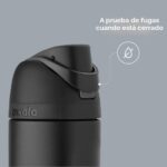 Botella de agua deportiva térmica BlenderBottle Owala FreeSip C06060 acero inoxidable con popote libre de BPA 24 oz colo