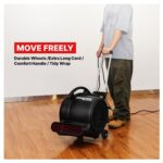 Ventilador de Piso Shop-Vac 5430214 | 1800 CFM, 3 Velocidades, Apilable, Uso Comercial y del Hogar